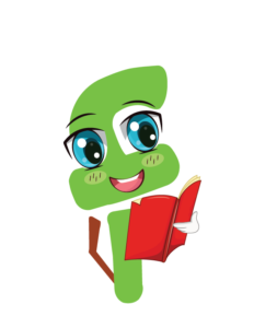 Karikatuur van Alef die met een vrolijk gezicht een boek leest, met een glimlach die de vreugde van lezen uitstraalt